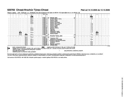 0620783 - Chrast-Hrochův Týnec - Chrast