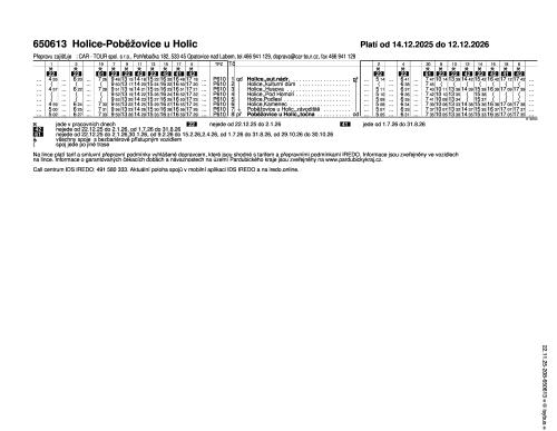 0650613 - Holice - Poběžovice u Holic