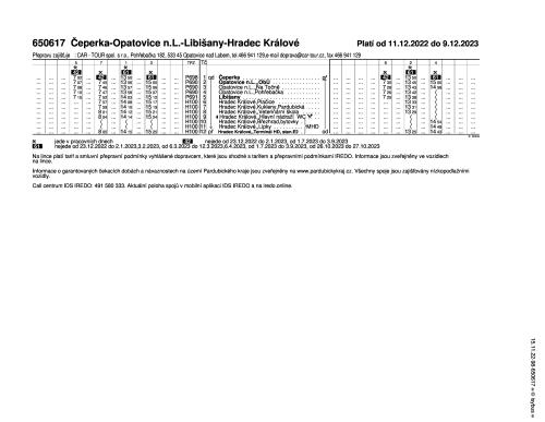 0650617 - Čeperka-Opatovice n.L.-Libišany-Hradec Králové