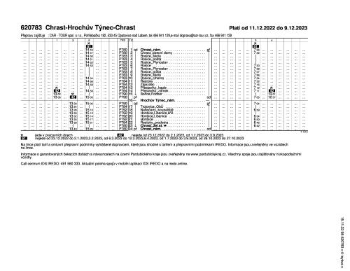 0620783 - Chrast-Hrochův Týnec - Chrast